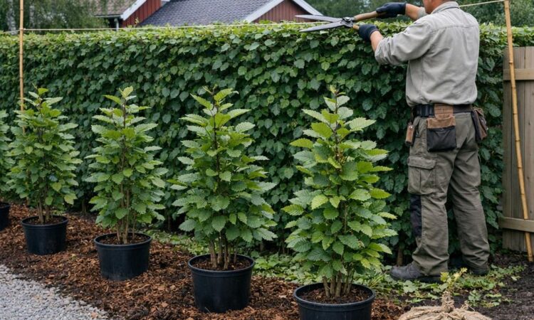 Avenbok häck höjd: rätt nivå, klippning och avstånd