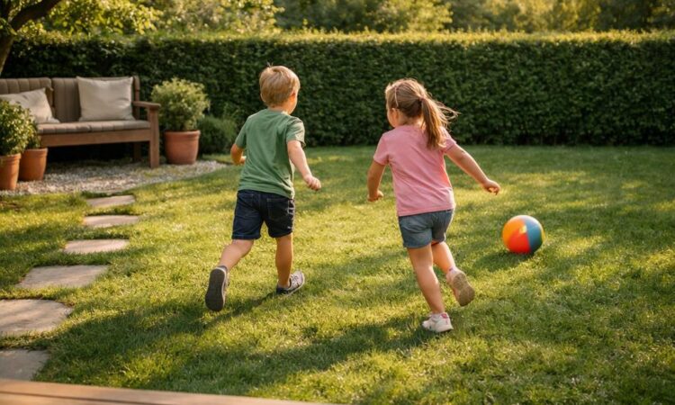 Barn och öppna utemiljöer: så skapar du trygg lek hemma