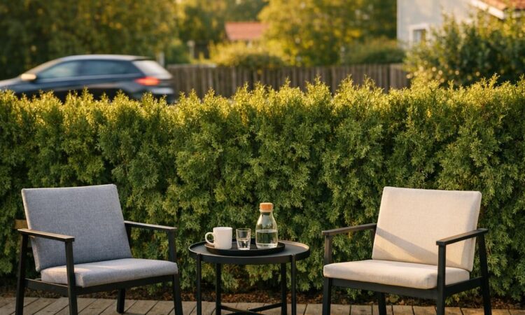 Ljud stör utomhus: så skapar du mer lugn i din trädgård