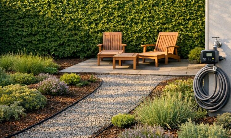 Trädgård används få veckor: så klarar den sig själv