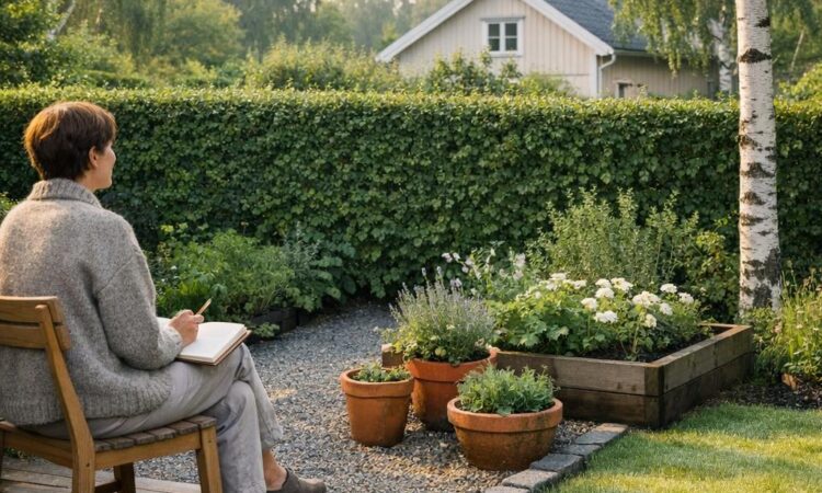 Känna sig hemma i trädgården
