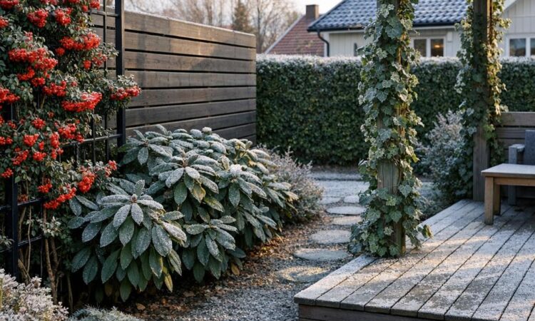 Levande trädgård året runt