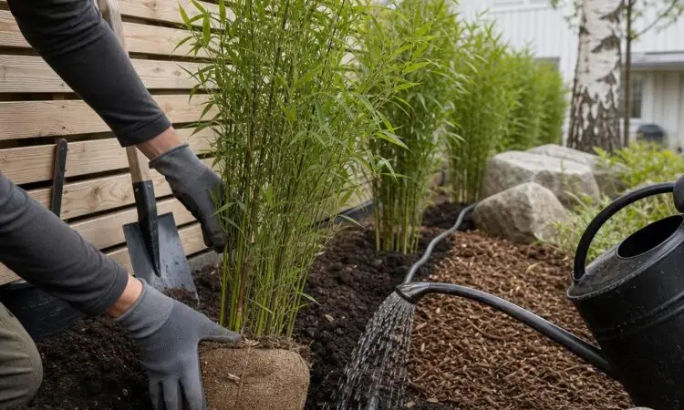 Bambuhäck plantering och skötsel