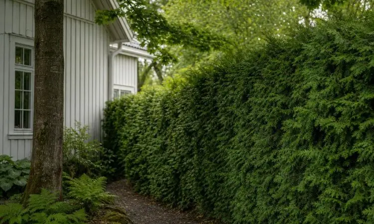 Häck i skugga