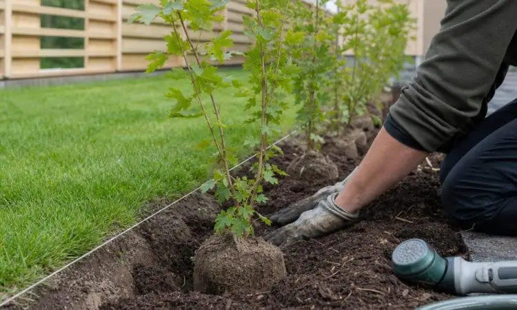 Naverlönn häck plantering och skötsel